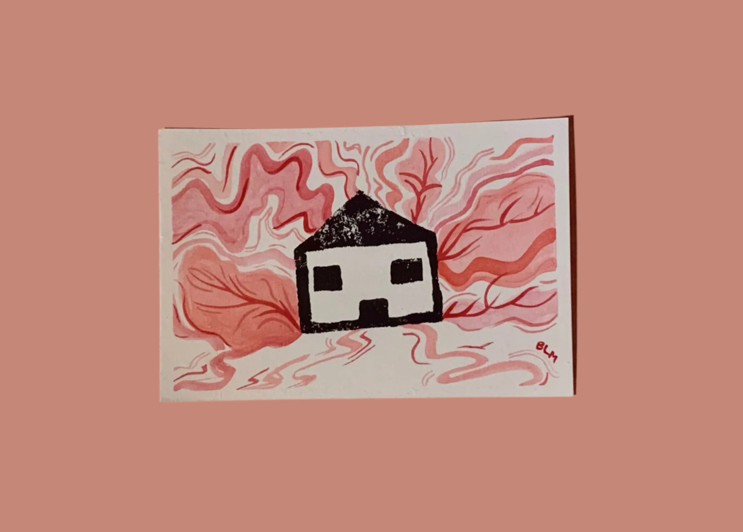 Waving Goodbye - Original Artwork