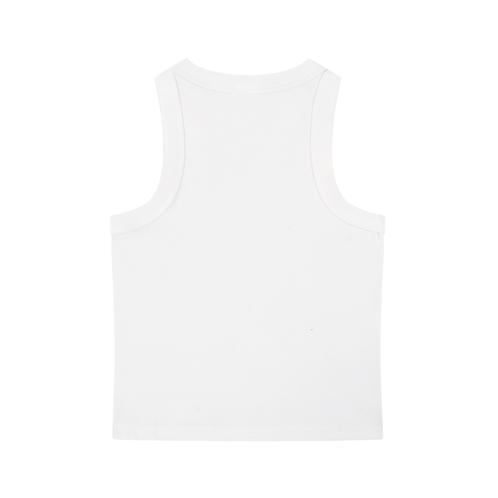 The Garden Hermit Tank Top - White