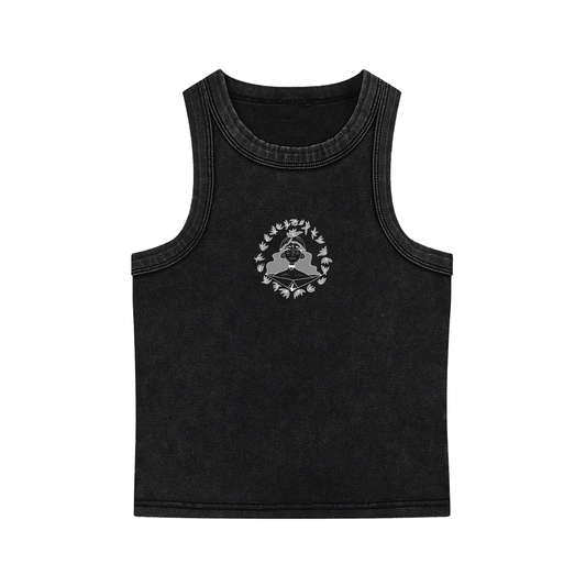 The Garden Hermit Black Tank Top