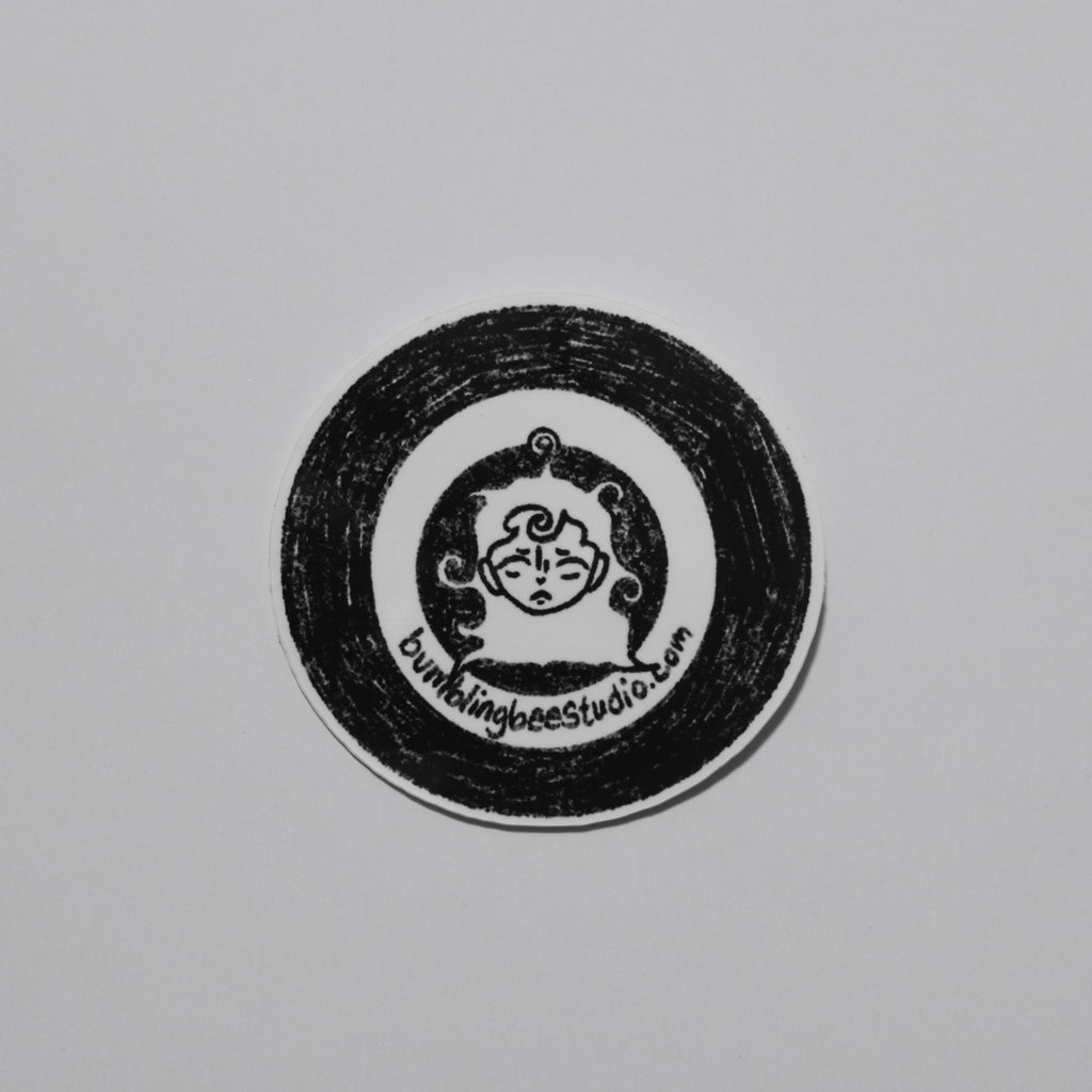 A Sickly Spiral Sticker