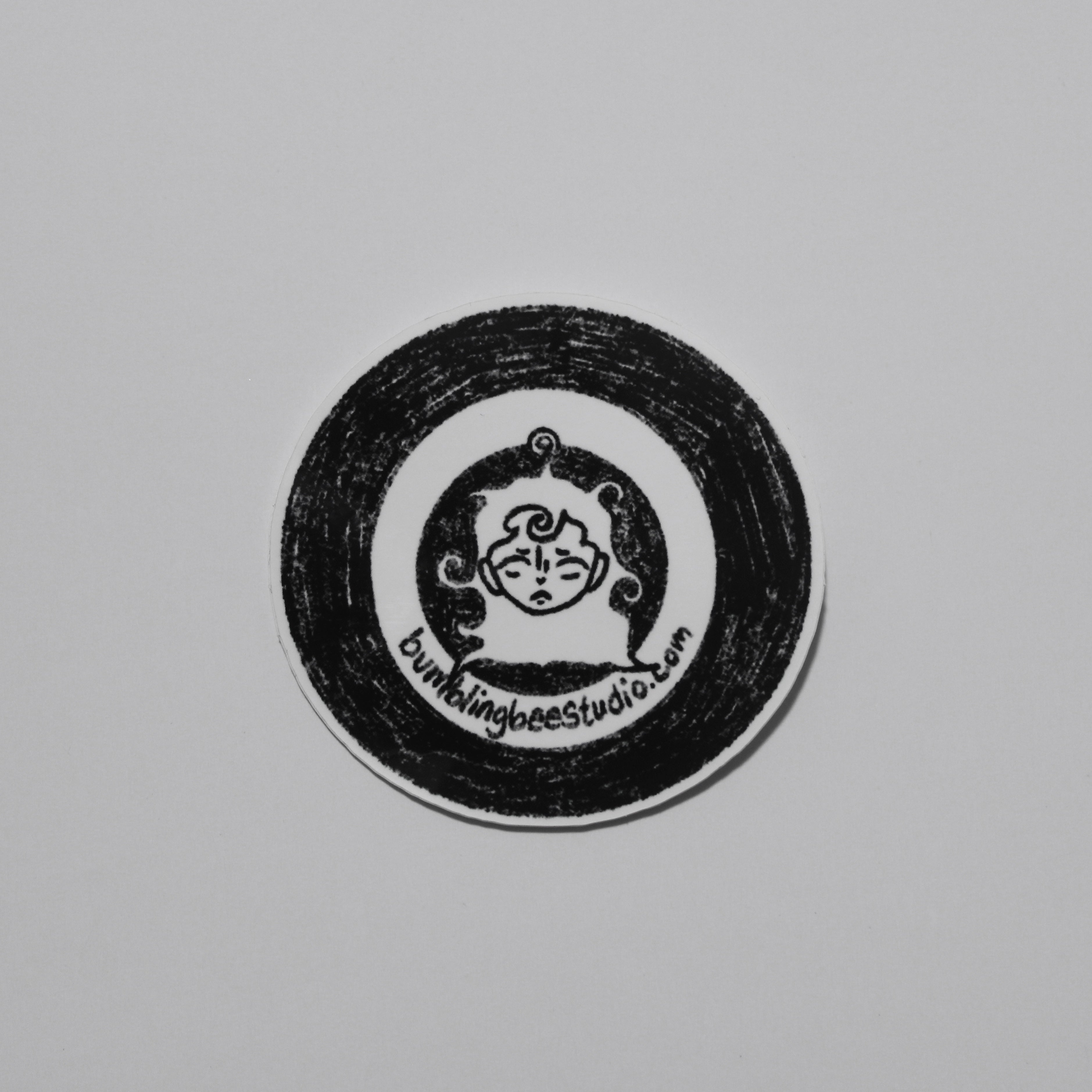 A Sickly Spiral Sticker