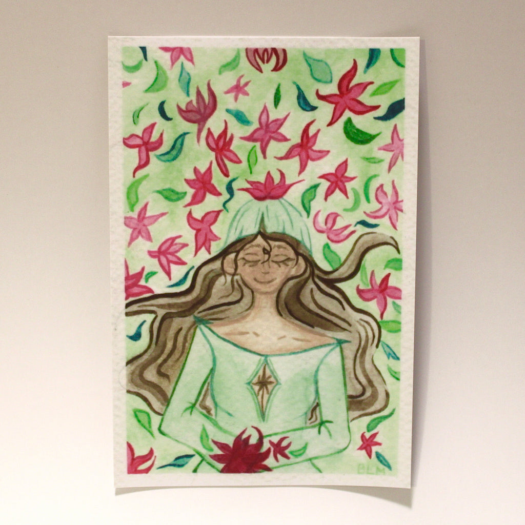 The Garden Hermit Print