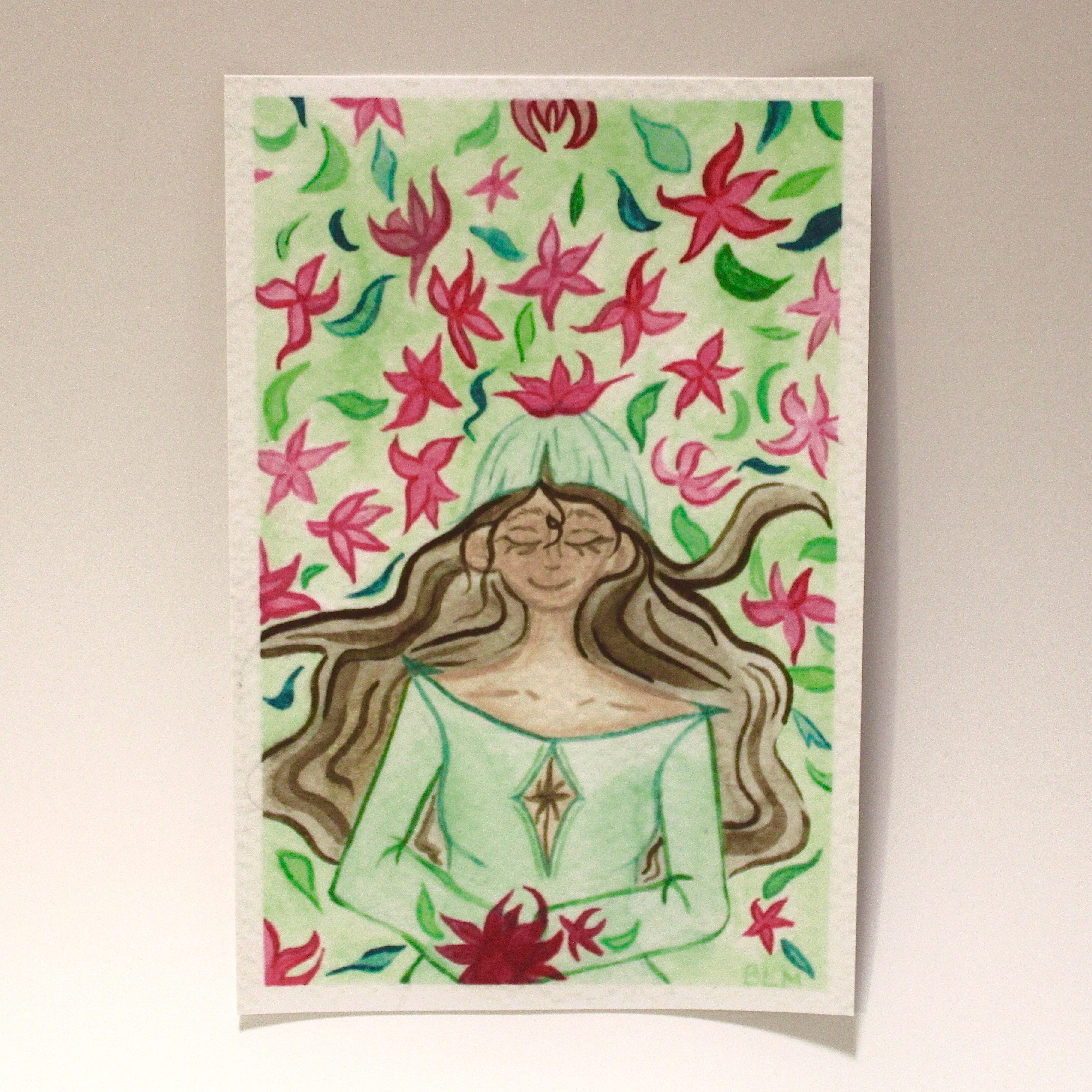 The Garden Hermit Print