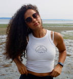 The Garden Hermit Tank Top - White