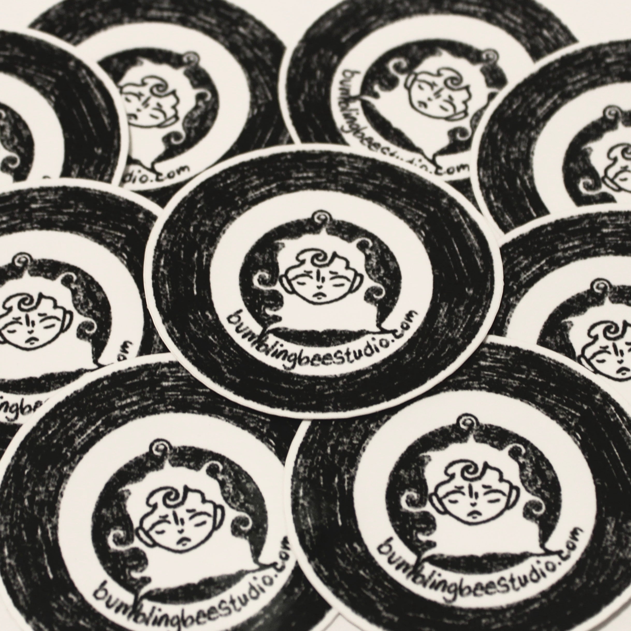 A Sickly Spiral Sticker