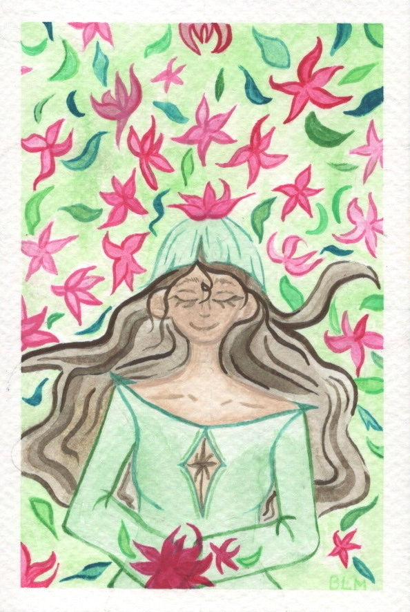 The Garden Hermit Print