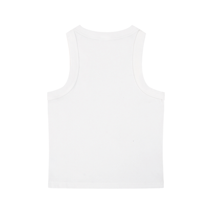 The Garden Hermit White Tank Top